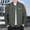 JEEP SPIRIT Men's Casual Baseball Collar Jacket