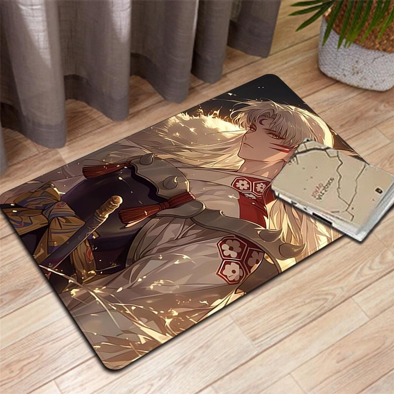 Sesshomaru Rug Floor Mat for Living Room or Bedroom Soft and Comfortable Carpet a Gift for Birthday and Holiday.SFF0917131