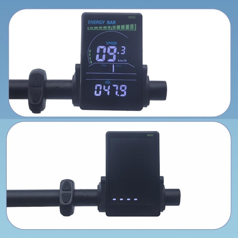 Electric Display Panel Scooter Speed Monitor,LCD Panel Screen for Electric Bikes, 24V 36V 48V 60V Universal LCD Display