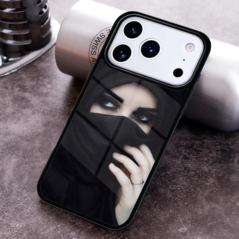 Арабская женщина в никабе Лицо чехол для iPhone 17 16 15 14 13 12 11 Pro Max Plus 17Air Мягкий силиконовый чехол