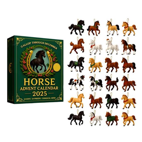 Advent Calendar 2025 24-Day Christmas Countdown Calendar Multifunctional Holiday Decoration for Kids Rooms Houses Cars Festive Fun Gift