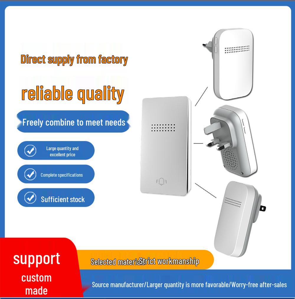 Self-Powered Waterproof Wireless Doorbell for Long-Distance Home Alerts