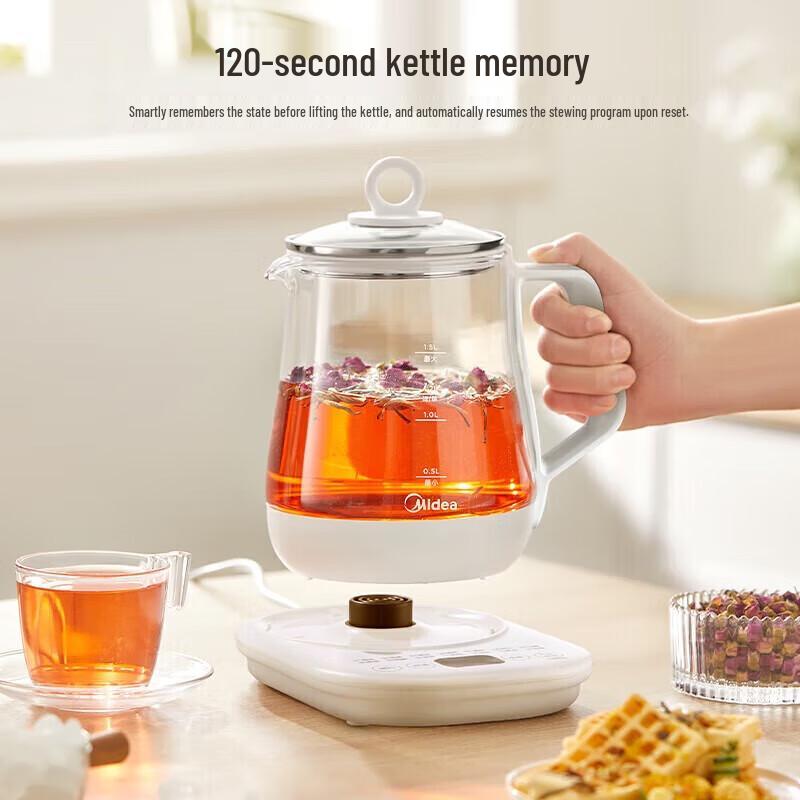 Midea MK-YSP1508 Automatic 316L Stainless Steel Health & Tea Pot CN plug (adapter included)