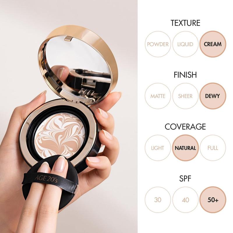 AGE 20's Signature Intense Солнцезащитный тональный крем 14г+14г SPF50+PA++++