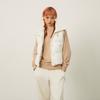 New MLB Basic Collection Basic Boston Red Sox FW24 Vest Women's Cream 3FDVB1046-43CRS