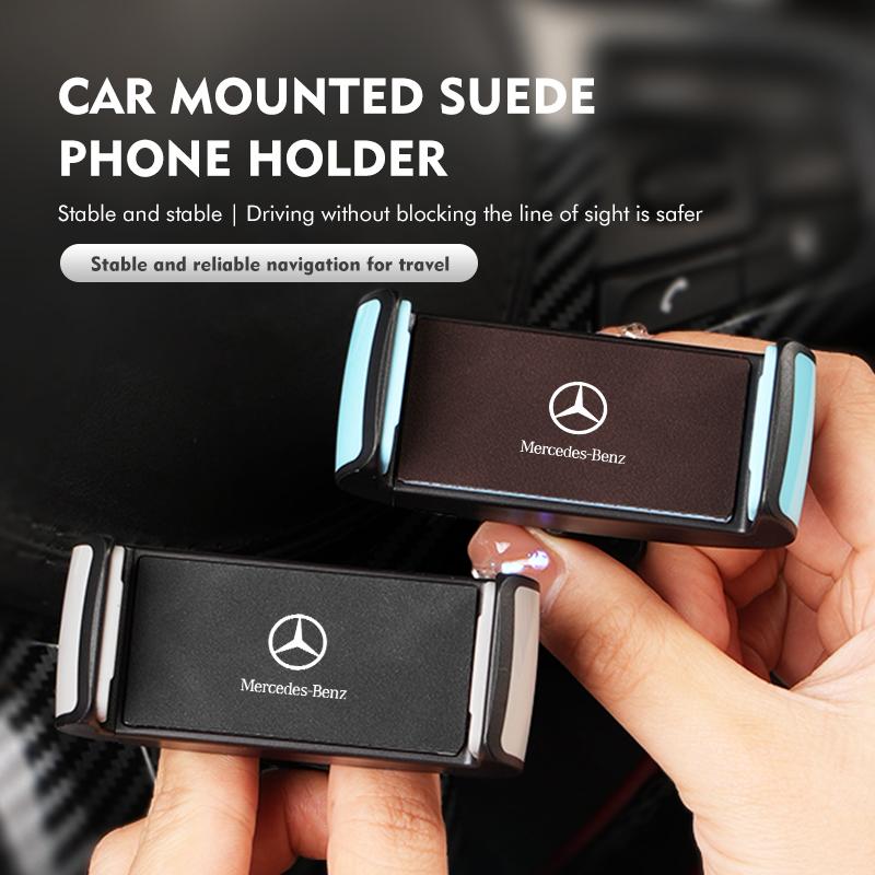 Для автомобиля Mercedes Benz Держатель для телефона на вентиляционное отверстие Крепление для GPS Автоаксессуары C180 C300 W124 W176 W177 C200 C260 GLC CLE CLA AMG