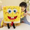 Очаровательная плюшевая игрушка Спанч Боба, мягкая набивная кукла, детская подушка для обнимания, подарок