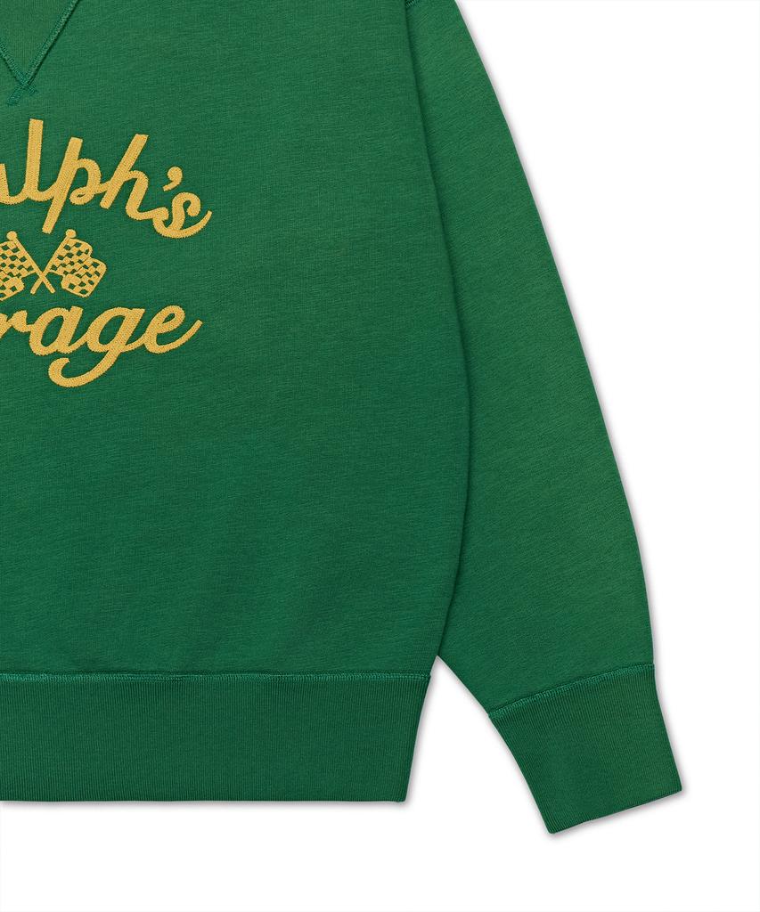 POLO RALPH LAUREN Vintage Fit Ralph'S Garage Sweatshirt - Green