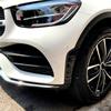 2x Боковые накладки воздухозаборников переднего бампера, спойлер для Mercedes X253 GLC 2020+