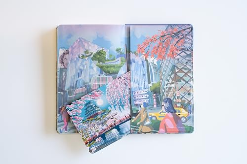 Блокнот Moleskine, Лимитированная серия «Я Токио», Твердая обложка, Большой формат, Разлинованный, LEQP060IAMTOK