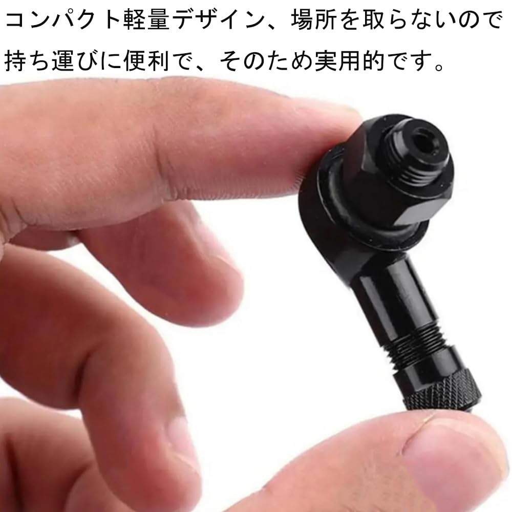 Air Valve, Set of 2, Aluminum, Universal Wheel Valve, Car Motorcycle Tire Valve Stem,