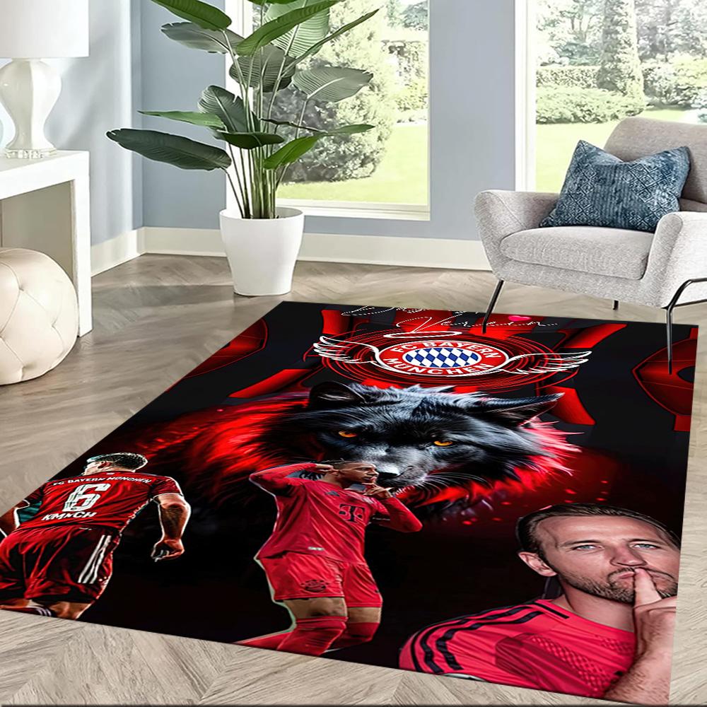 Квадратные ковры Champion Fc Bayern München — отличный выбор для гостиных, спален, домашнего декора и в качестве подарков.