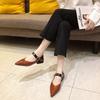 Fashion Ladies Shoes 2024 High Quality Buckle Strap Women's High Heels Fashion Office and Career Sexy Pointed Toe Heels Women Zapatos