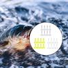 8 шт. Приманка для плавания Swims Paddle Swimmer Grub с мягким S-образным хвостом Мягкий червь