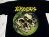 Музыкальная футболка Exodus Band Черная Хлопок Унисекс Короткий рукав TU080 Унисекс Футболка
