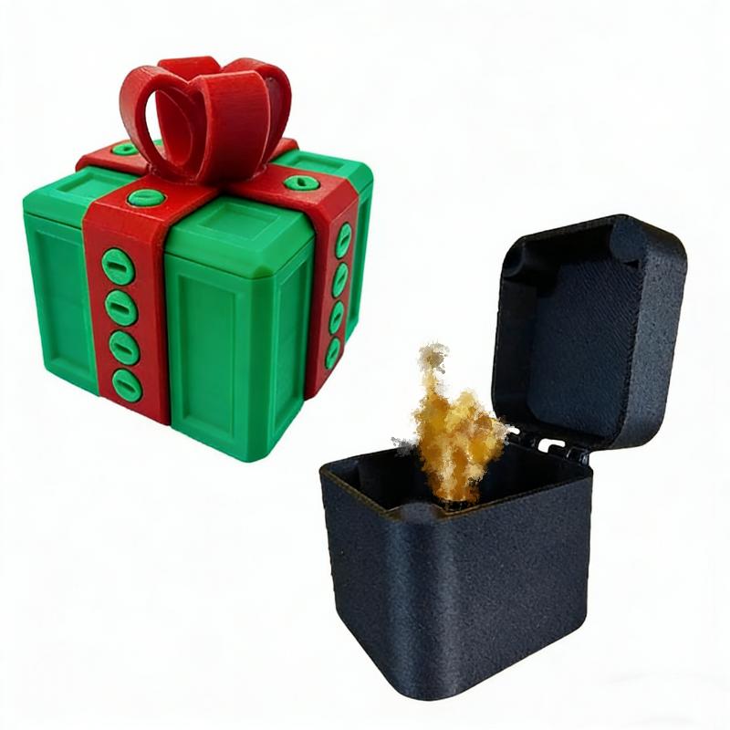 Удивительная креативная рождественская подарочная коробка-сюрприз на день рождения, коробка с винтом, пустая коробка-розыгрыш, шуточный подарок для друзей, абстрактная игрушка.