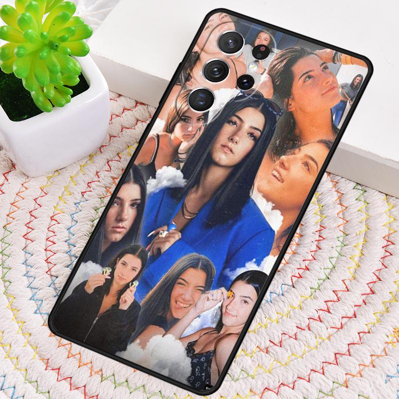 Эстетичный чехол для телефона Charli D'amelio для Samsung Galaxy note 10 pro S26 Ultra S23 S24 FE S25 S21 S22 PLUS противоударный чехол
