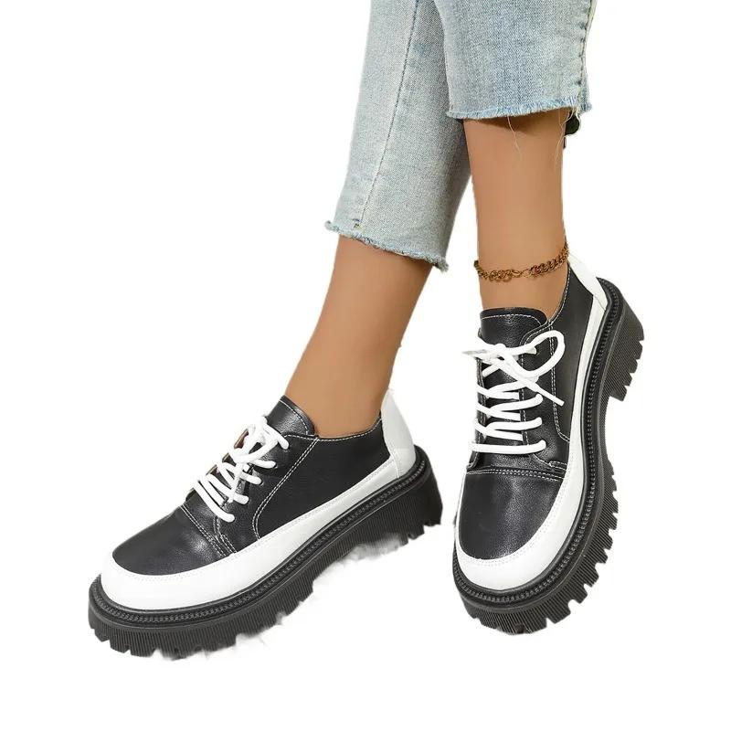 Горячая распродажа женской обуви больших размеров, женская вулканизированная обувь, женские кроссовки на платформе с круглым носком, разноцветная женская повседневная обувь