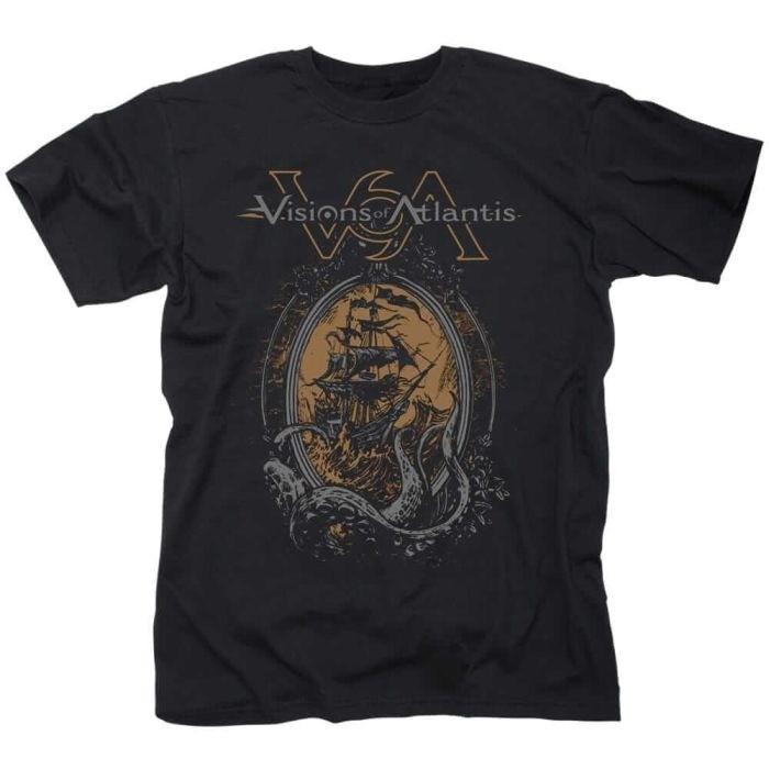 VISIONS OF ATLANTIS - Футболка Pirates Of Wacken Черная S-5XL CS004 Унисекс Футболка