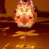 Chinese Style Handheld Dragon Lantern Cartoon Handheld Glowing Lanterns  Party Decor