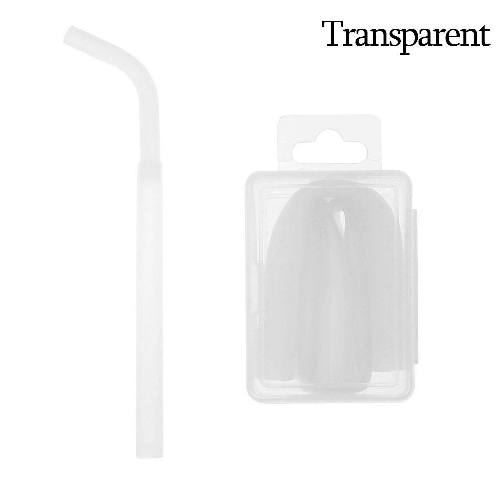 Reusable Drinkware Barware Cleaning Brush Silicone Straws Bar Accessories Foldable Drinking Straw