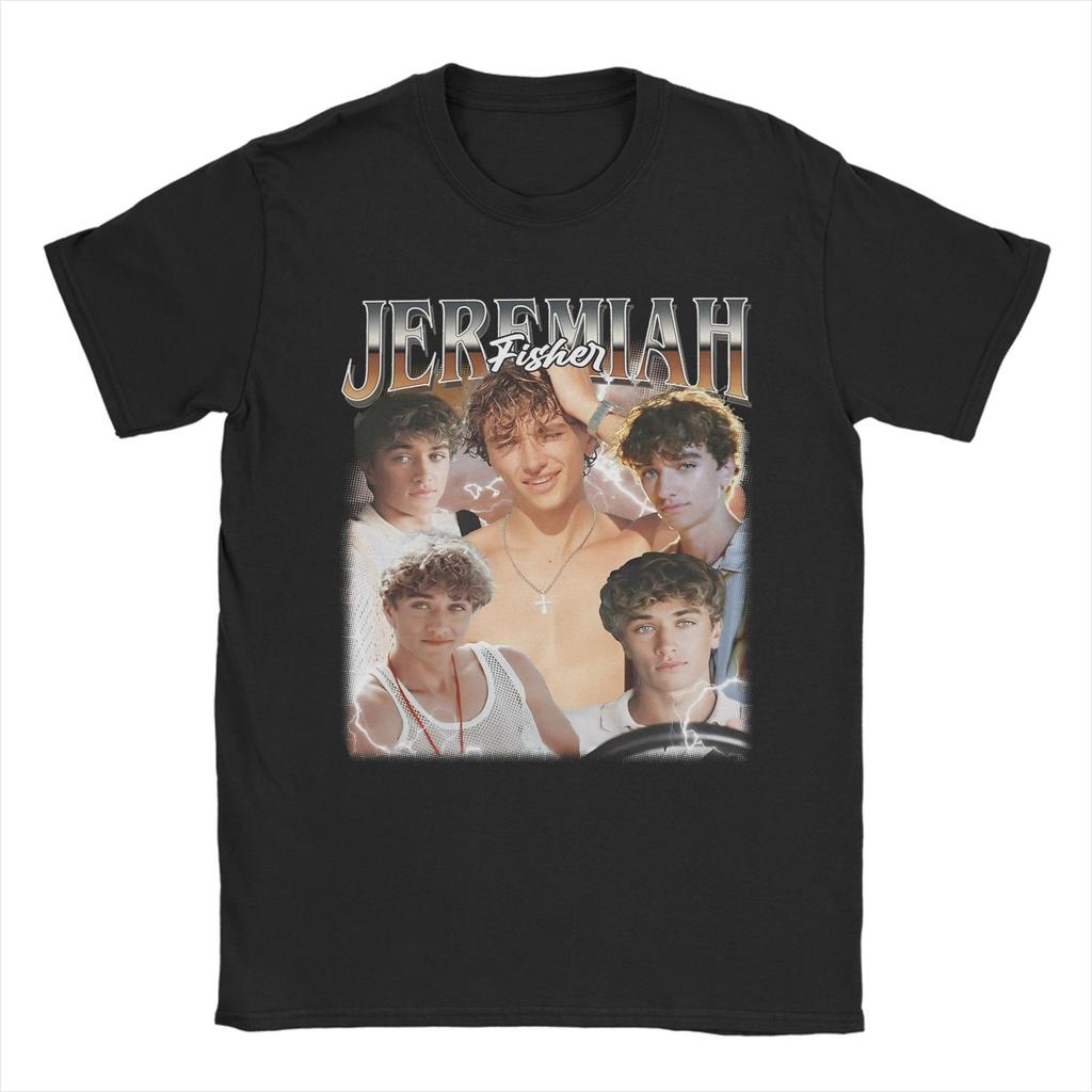 Футболки Команды Джеремайи Фишера Мужские Лето, когда я похорошела Смешные футболки из 100% хлопка Футболки с коротким рукавом Идея для подарка Топы