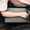 Wave Embroider PU Leather Car Armrest Mat Center Console Arm Rest Protection Cushion Auto Armrests Storage Box Cover Pad
