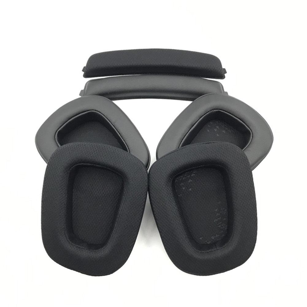 Сменные амбушюры для беспроводных наушников Logitech G935 G635 G933 G633, пенопластовые амбушюры, аксессуары для амбушюров