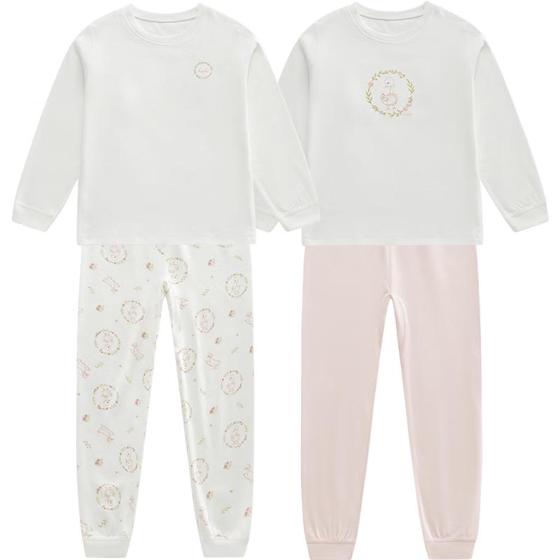 Rabby Kids' 100% Cotton Thermal Underwear Set