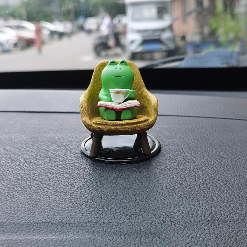 Исцеляющие автомобильные украшения в виде лягушек Закка: Милое украшение интерьера для дома, офиса или автомобиля