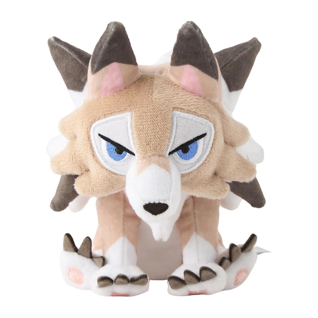 Pokémon Center Original 745 Plush Toy Pokémon Fit Lycanroc (Daytime Form)