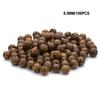 Натуральные деревянные бусины круглые аксессуары для ювелирных изделий без заусенцев без странной формы свободные бусины с отверстием ретро модное изготовление ожерелий