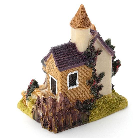 Miniature House Fairy Garden Micro Landscape Home Decoration Resin Craft Decor