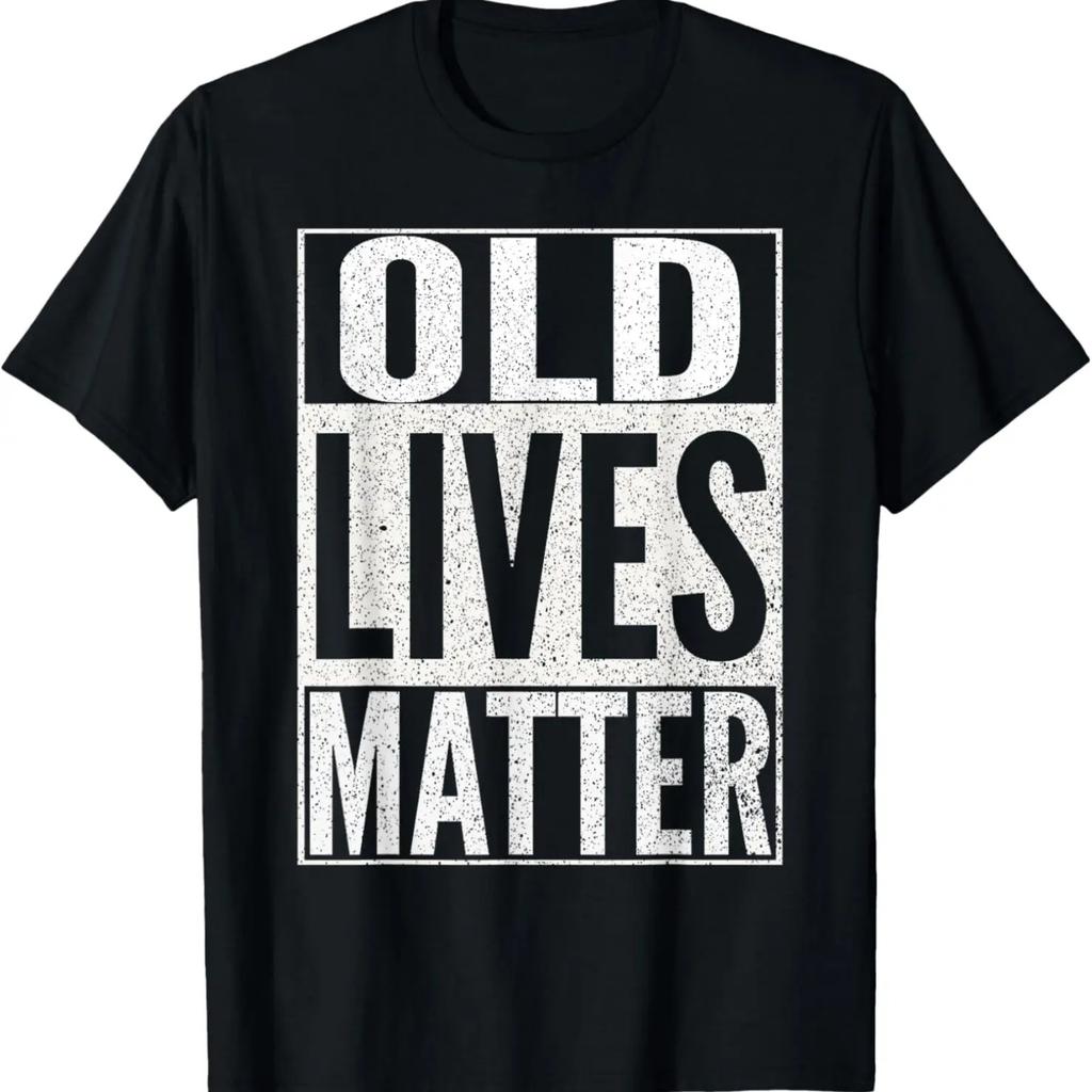 Смешной подарок на День отца Дедушка OLD LIVES MATTER Футболка с папиной шуткой