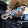 6-в-1 Регулируемый гаечный ключ Карманный мультитул Набор бит для отвертки Ручной инструмент Наружный EDC Снаряжение для выживания для кемпинга
