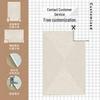 Индивидуальный роскошный коврик для балкона и эркерного окна 2025 - Утолщенный, Фиксирующийся, Мультяшный дизайн, Для использования в спальне