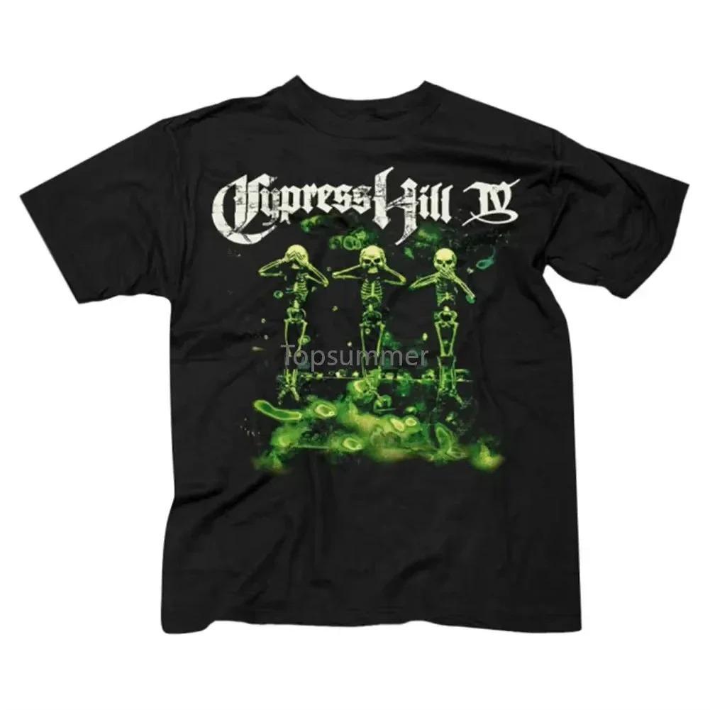 ТОП Тренд Уличная Одежда Летняя Одежда Топы Хлопковая Футболка Cypress Hill Унисекс Футболка Insane in The Brain Мужская Женская Футболка с Принтом
