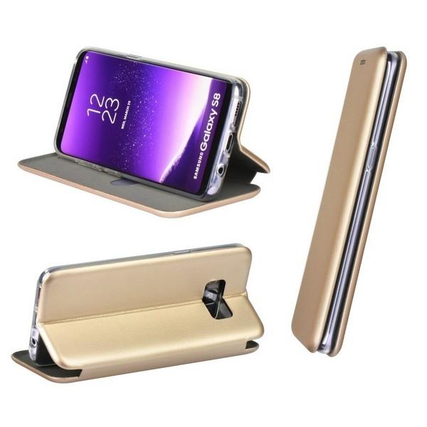 Etui z klapką do iPhone X Beline Złote