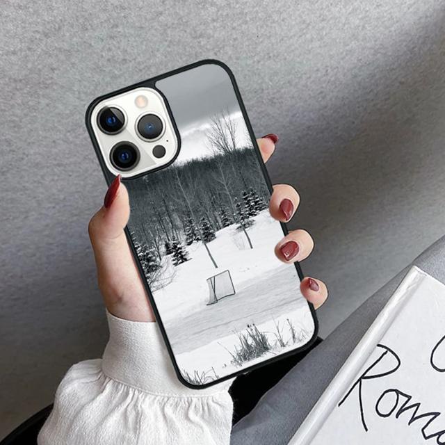 Чехол для телефона с изображением катка для хоккея на льду Для iPhone 17 Air 16 15 14 plus 11 12 13 pro max coque Оболочка Fundas