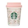 STARBUCKS Starbucks SAKURA2024 Double Wall Heat Resistant Glass Cup 296ml Sakura Sakura Sakura 2024 Mug Coffee Starbucks Pink Cute Stylish Birthday
