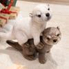38cm Lifelike Stuffed Otter Plush Toy Simulation Cute Animal Doll Kawaii Room Decor Home Decor Birthday Gift