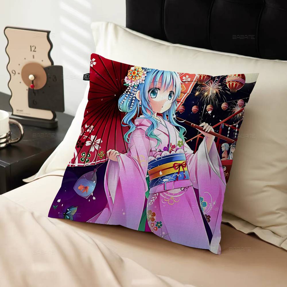Чехол на подушку с рисунком Date A Live, дюймы, деревенский декор, декоративные чехлы для дивана