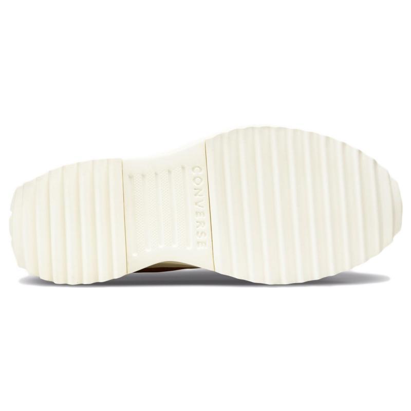 Converse Женские высокие кеды на платформе Run Star Hike с вышивкой, цветочный узор, янтарный