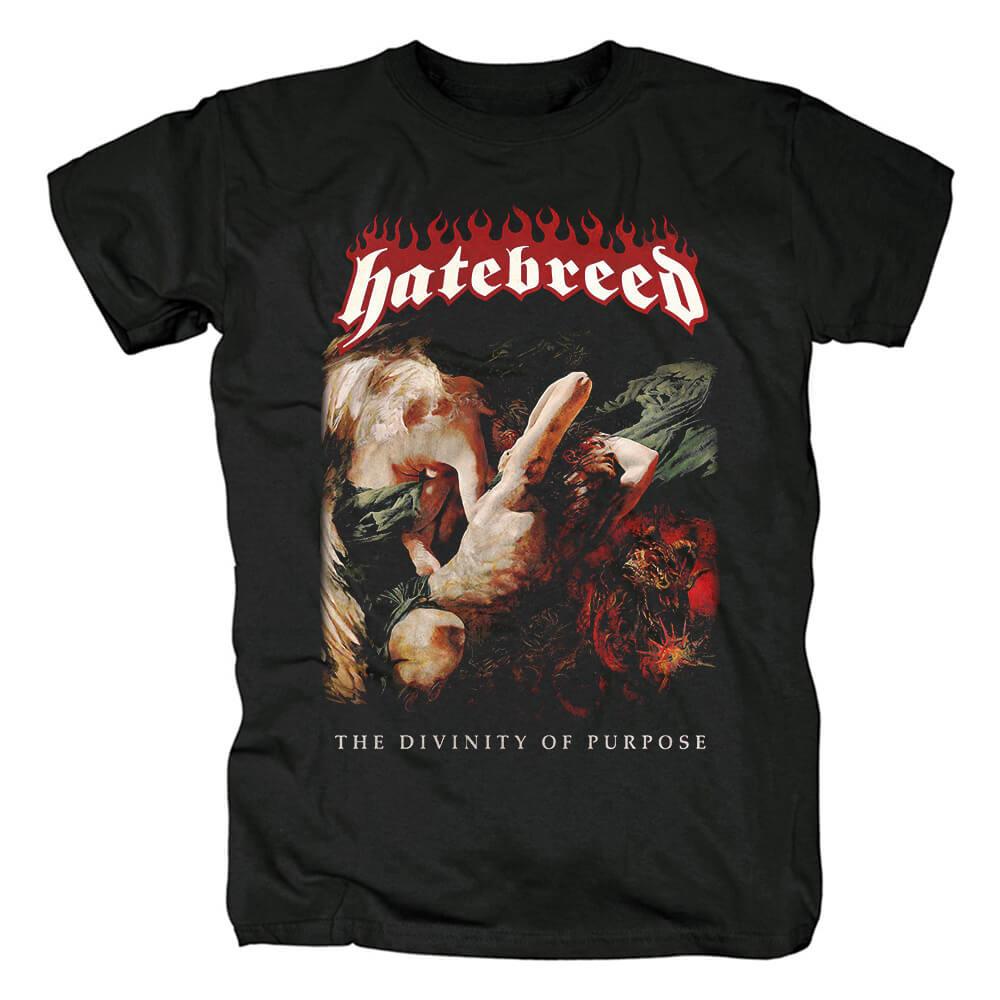 Новая Популярная Черная Футболка Группы Hatebreed Хлопковая Полного Размера Унисекс Футболка