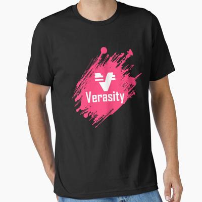 VRA Verasity Крипто Криптовалюта 100% хлопок печатная футболка для мужчин большого размера Взрослые топы S-6XL