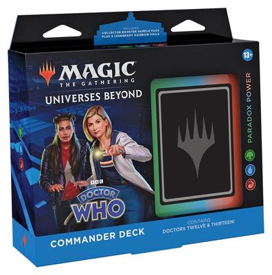 Magic the Gathering Doctor Who Commander Deck Paradox Power Английская версия MTG Коллекционная карта Wizards of the Coast D23630000