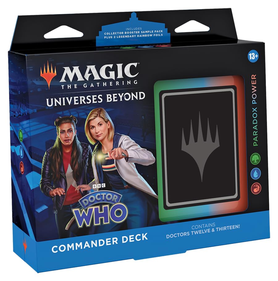 Magic the Gathering Doctor Who Commander Deck Paradox Power English Version MTG Trading Card Wizards of the Coast D23630000