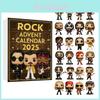Рождественский адвент-календарь Rock Band с акриловыми фигурками для праздничного декора и дарения