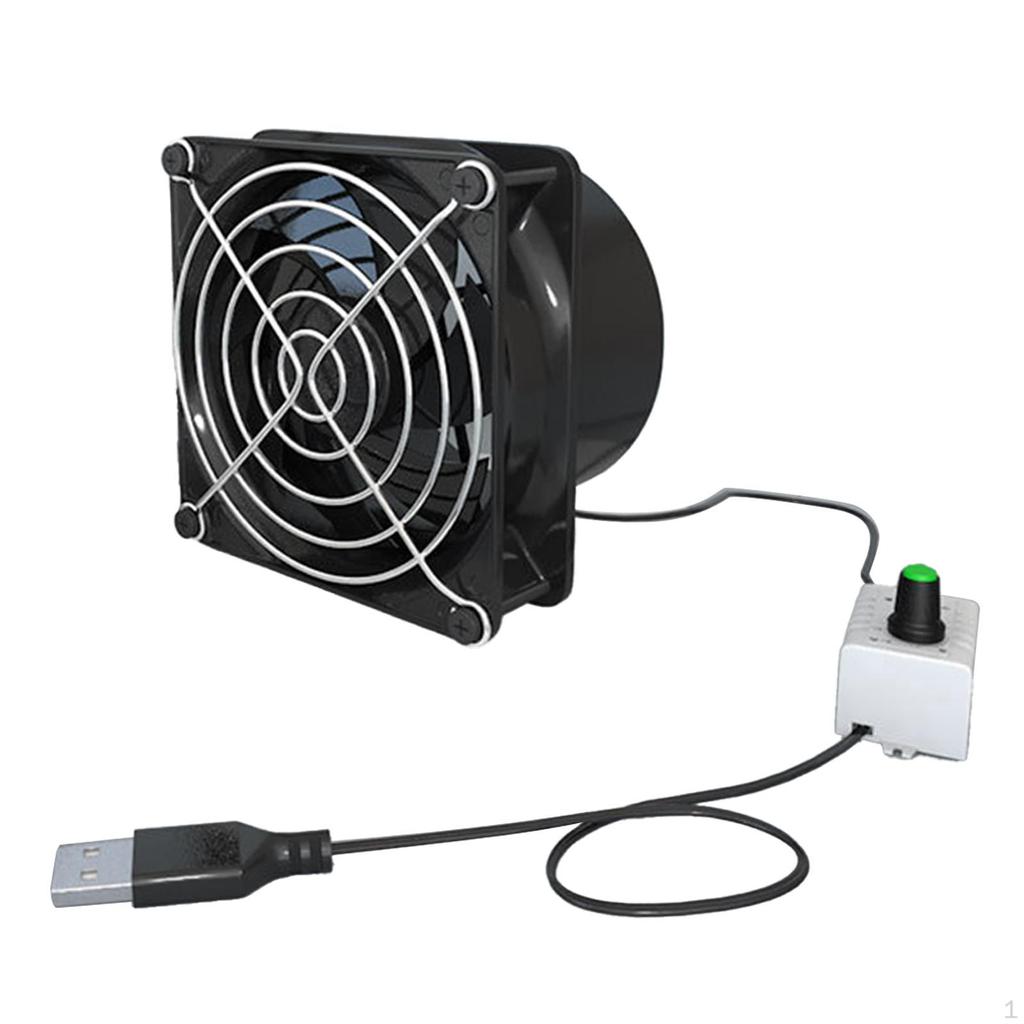 Energy-Efficient Ventilation Fan for Camping and Outdoor Use