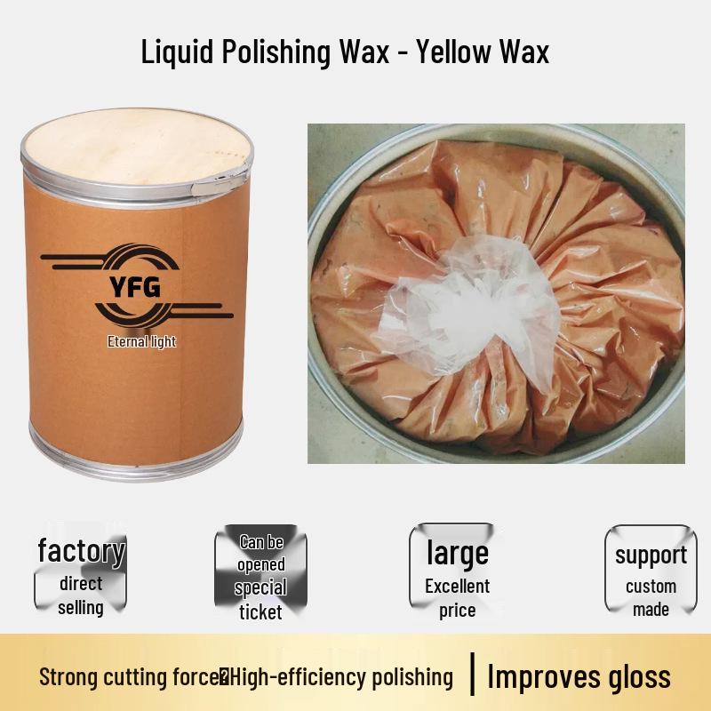 YFG Liquid Yellow Wax—Shine and Restore Metal Surfaces